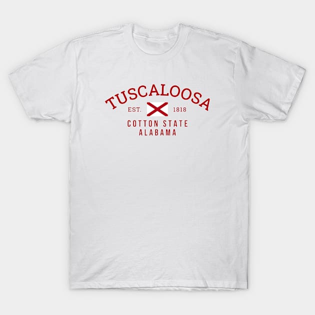 Tuscaloosa Alabama USA T-Shirt by urban-wild-prints